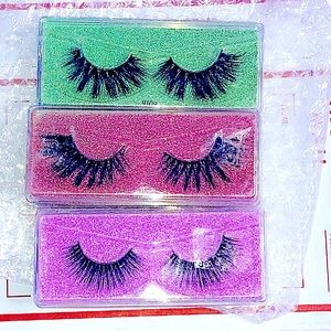 Faux mink magnetic eyelash extensions